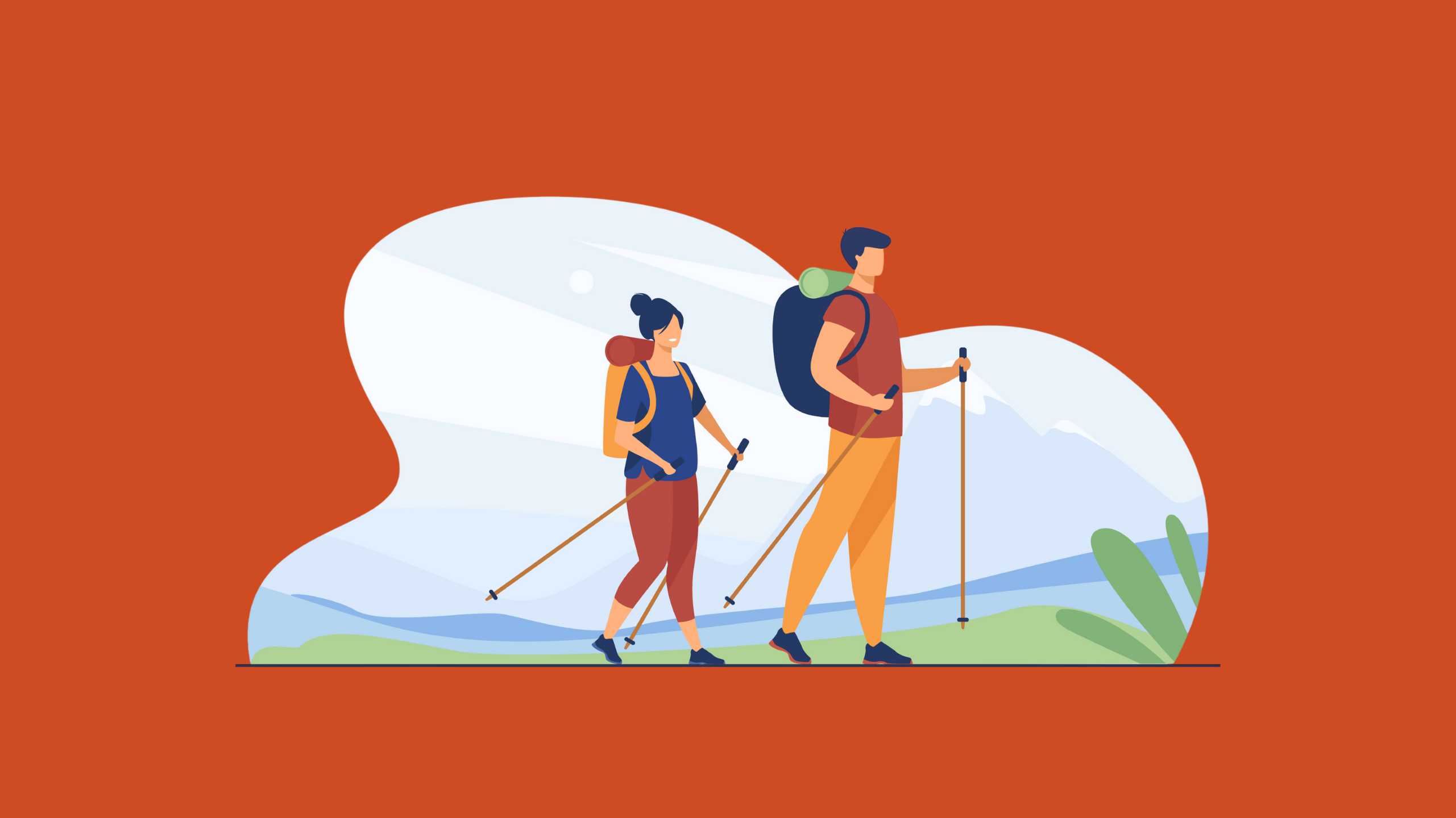 Red Colorful UI Health and Wellness Bio-Link Websitef