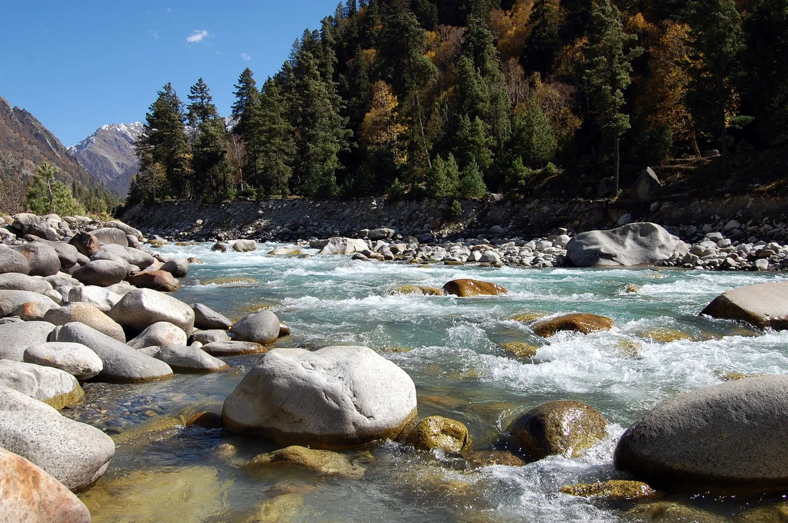 Baspa river in the sangla valley – Copy